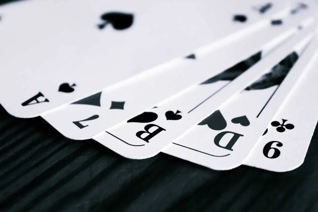 Poker mit Karten